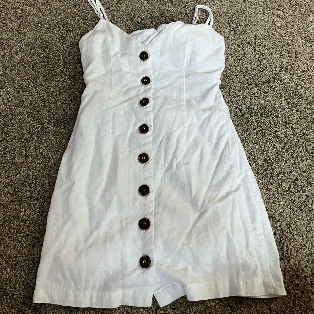White Forever 21 Tank dress- size xs